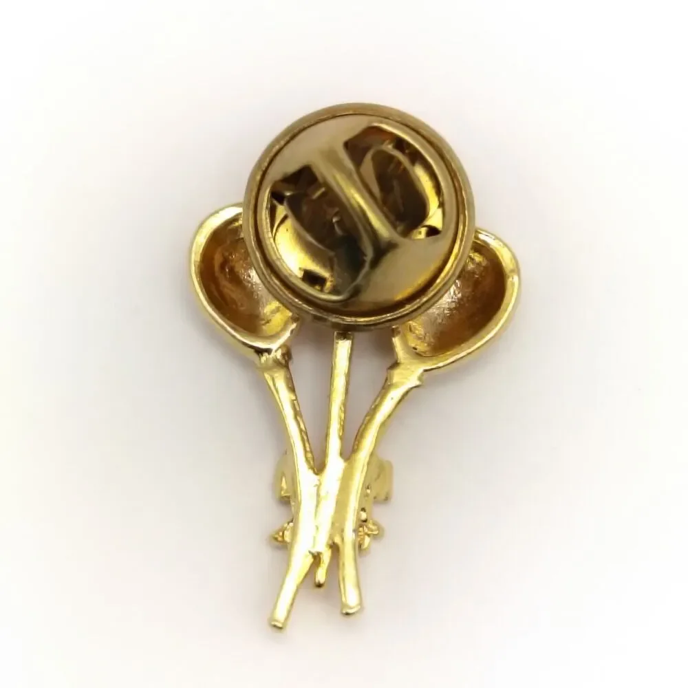 None brooch pin